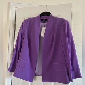 NWT Peck & Peck Collection Collarless Blazer